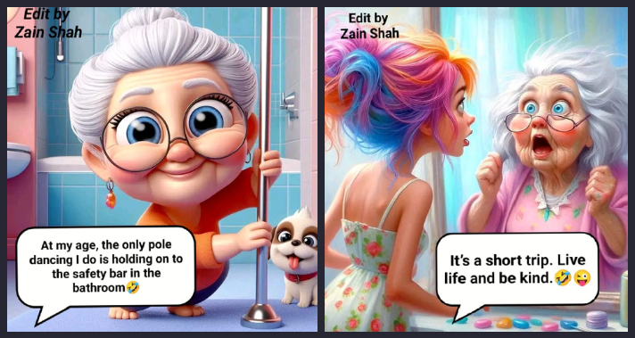 20 Images By Grandmother That Shows Wrinkles Are Just Smile Lines
