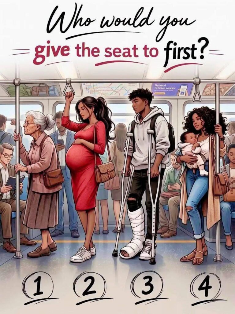 Who Would You Give the Seat to First? Social Dilemma and Priority Seating Analysis