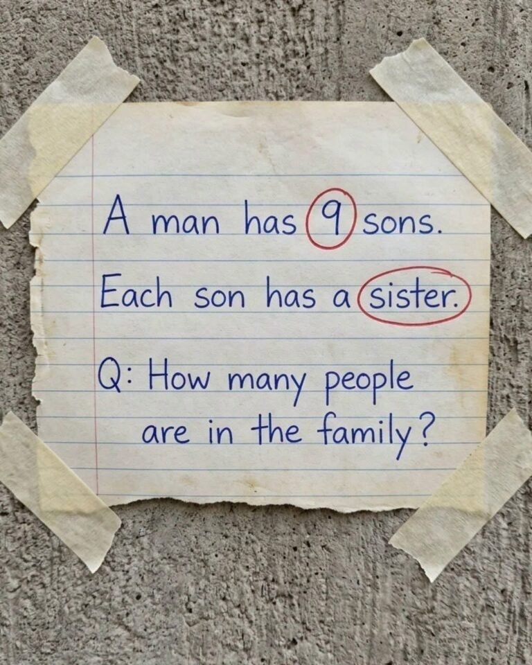 How Many People Are in the Family? Only Clever Minds Can Solve This ~ BEST OF DAY
