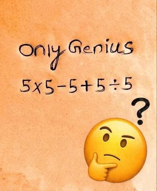 Only Geniuses Can Solve This Math Puzzle in 10 Seconds