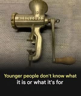 The youngest don’t know what it is, or what it’s used for. 