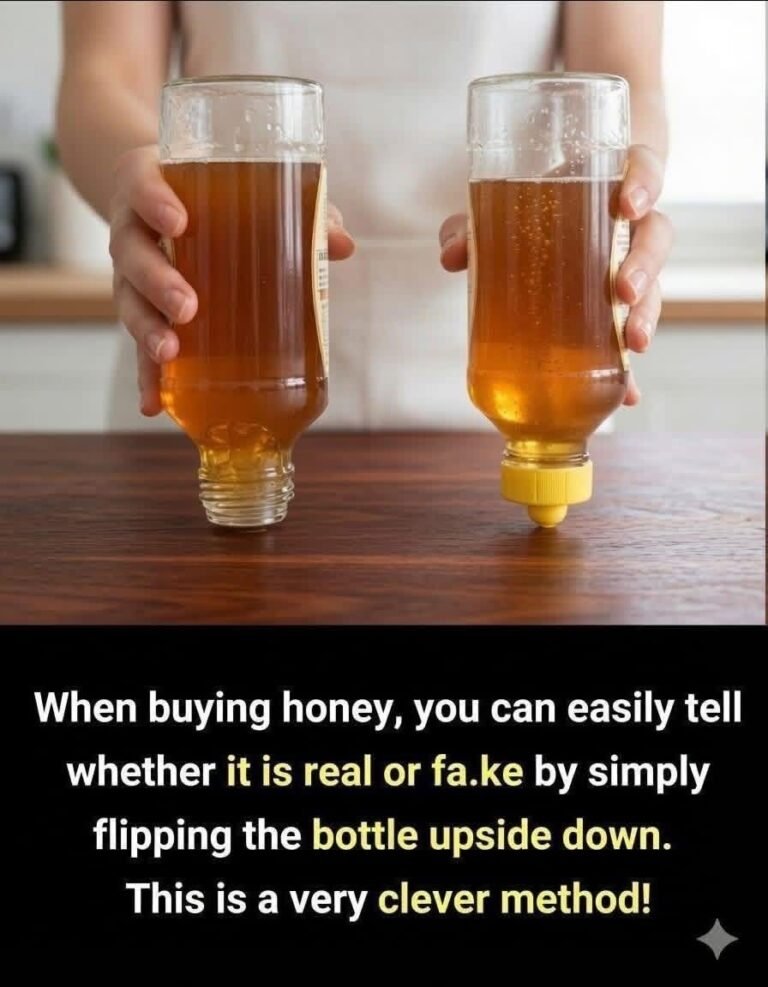 A Simple Trick to Tell Real Honey From Fake: Just Flip the Bottle Upside Down 